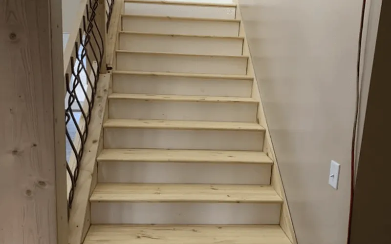 wood-stair-build