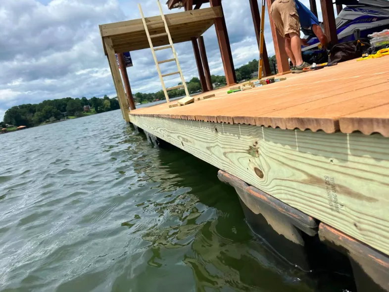 dock-repair-replacement-Lake-Hickory-NC-2